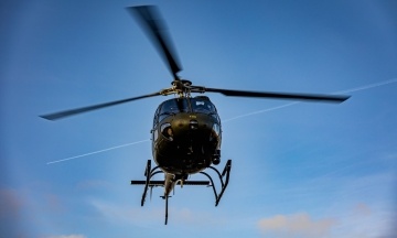 Russian frigate fires flares at Danish helicopter