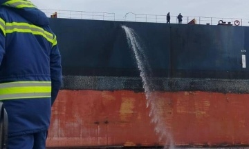 Russians attacked ports in the Odesa region. Two civilian ships were damaged