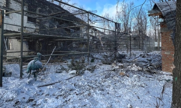 Russians hit an eco-park near Kharkiv and a high-rise building in Kherson this morning — one person dead and injured