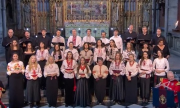 Ukrainian choir sang in King Charles IIIʼs Christmas address