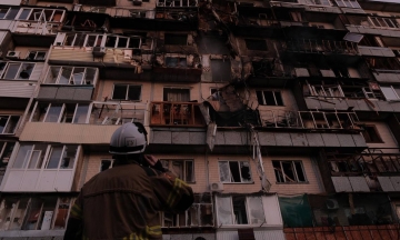 Former Chornobyl workers lived in the house in Kyiv that was attacked by Russians on November 14