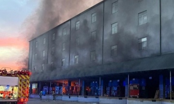 Law enforcement officers detained a man who caused a parcel to explode at the post office in Kyiv