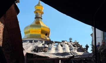 SBU shows wreckage of Russian drone that attacked Kyiv Pechersk Lavra. Russians tried to blame Ukrainian air defense for strike