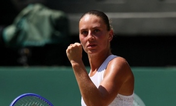 Ukrainian tennis player Marta Kostyuk became a Wimbledon semifinalist for the first time in her career