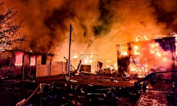 The Russians launched ballistic missiles and over 130 drones into Ukraine at night. In the morning, they hit a minibus in Kherson