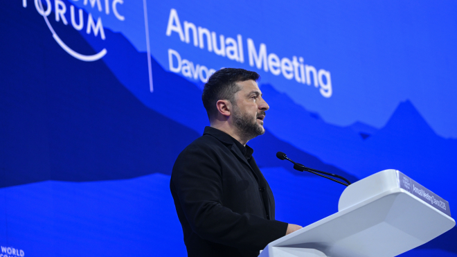 «Якщо нас немає за столом, отже, ми є в меню». Ми зібрали найяскравіші уривки з промов світових лідерів на Всесвітньому економічному форумі в Давосі