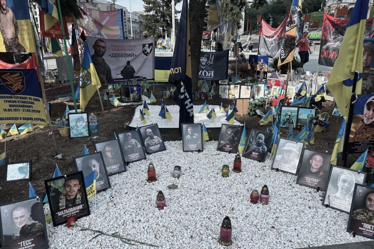 The area of the "Stuhna" special unit of the Main Intelligence Directorate (known as GUR).