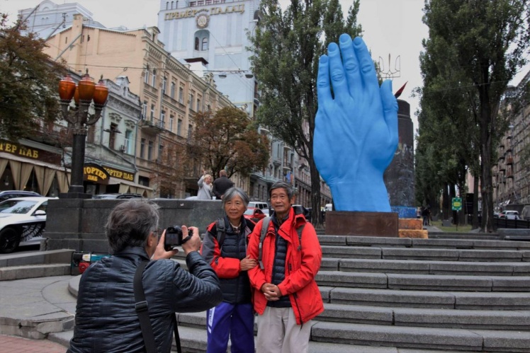 Арт-обʼєкт Middle Way, 27 вересня 2018 року.