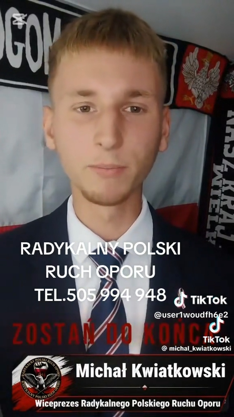 Міхал Квятковський, який називає себе віцепрезидентом руху опору, запрошує долучитись.