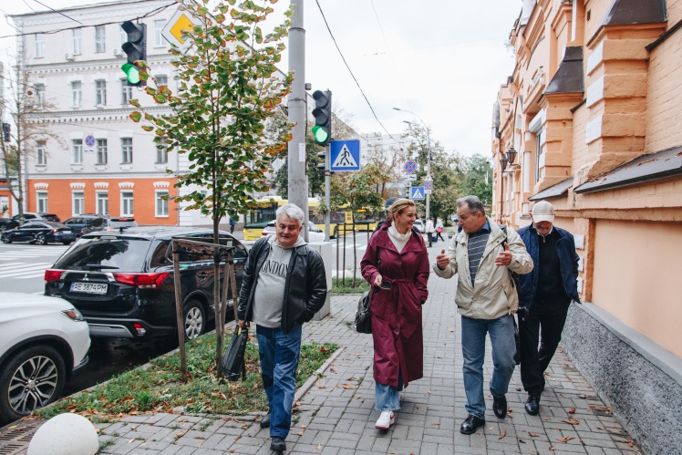 Майданівці часто зустрічаються в центрі, поряд з Майданом.