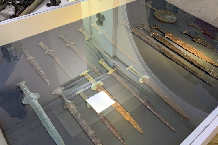 250 Scythian swords — akinaks — were found in Horbatov's estate. There are only 100 of them in the Museum of the History of Ukraine, and it is questionable whether 250 will be collected in all Ukrainian museums.