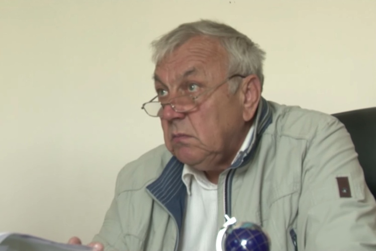 Тодішній очільник Старих Безрадичів Петро Горбаченко. Загинув у автотрощі за кілька років до повномасштабного вторгнення.