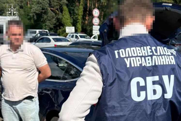 Затримання Гусарова на блокпості на в'їзді в Київ.