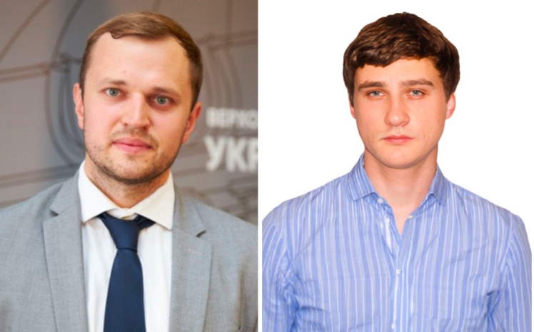 Ліворуч — Андрій Жупанин, праворуч — Остап Шипайло.