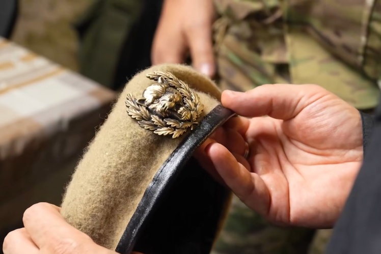 Берет Штурмових військ ЗСУ.