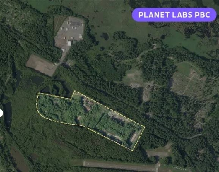 Ракетна база РФ на знімку Planet Labs PBC