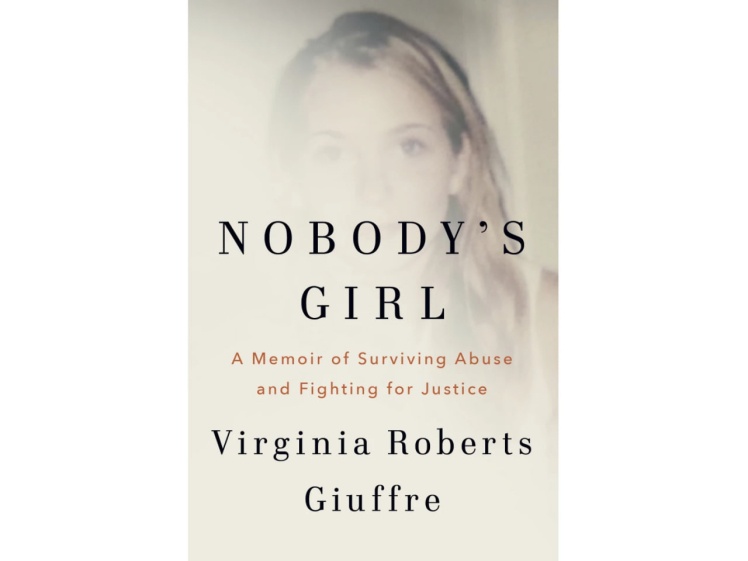 Обкладинка книжки Вірджинії Джуффре.