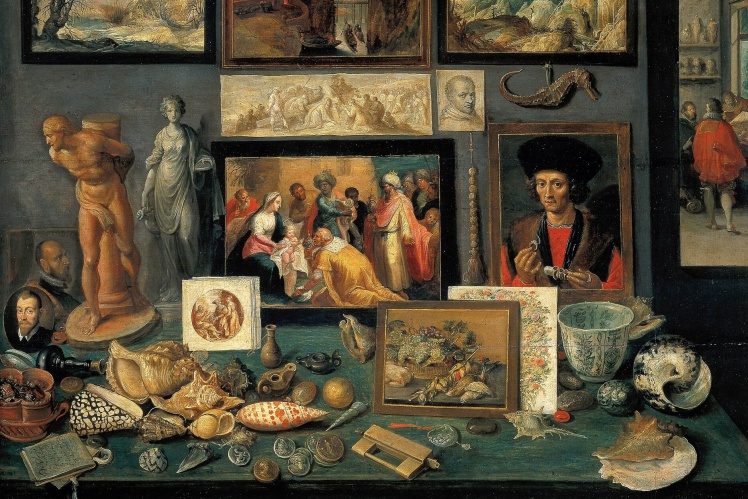 Франц Франкен Молодший, «Кабінет цікавинок», 1636 рік, Музей історії мистецтв у Відні.