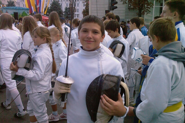 Ростислав Костенко в дитинстві.