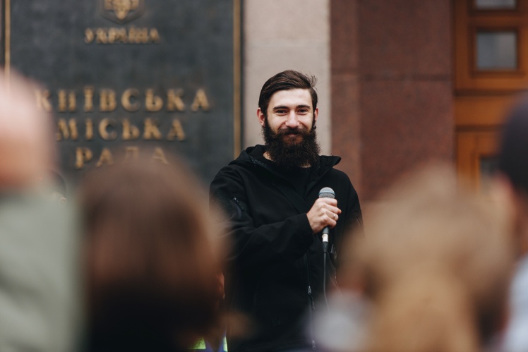 Любомир Дмитришин, ветеран, засновник ГО «Семиярусна гора».
