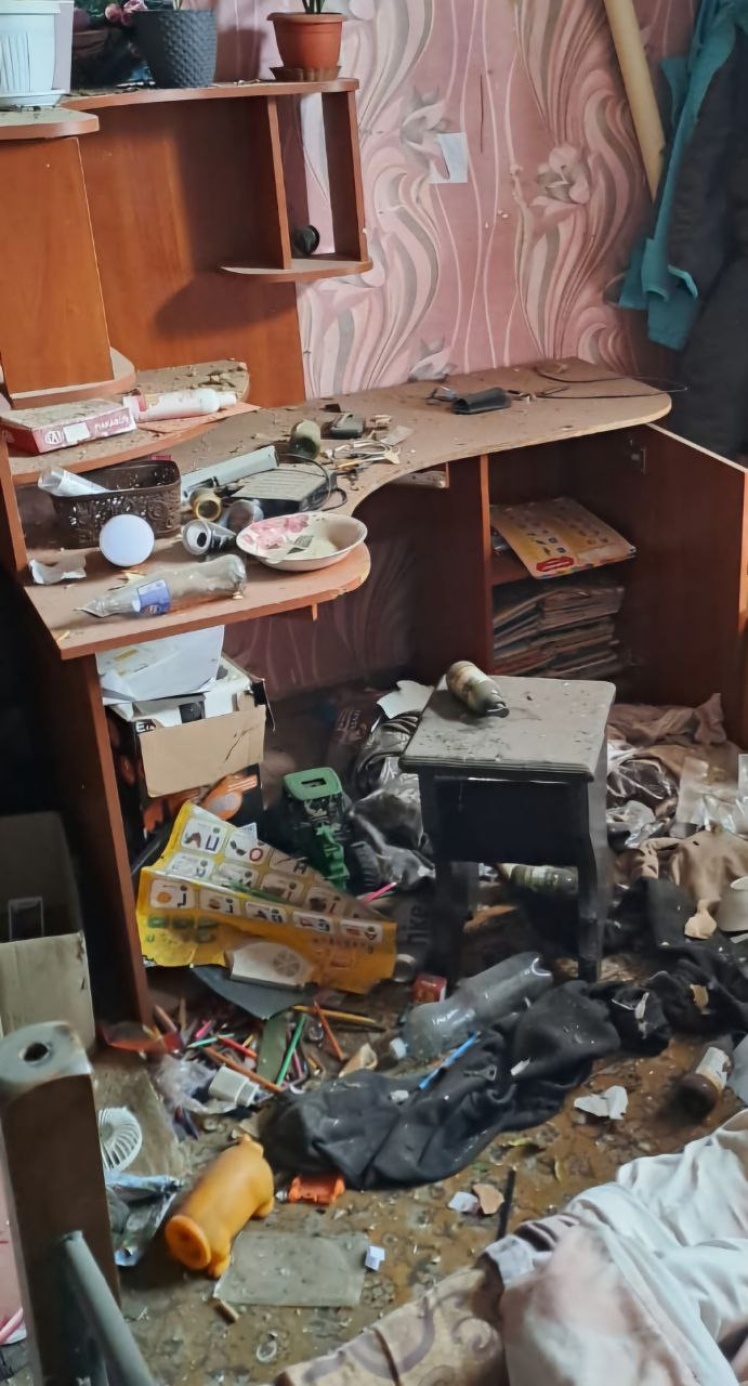 Наслідки російської атаки по Дніпропетровщині.