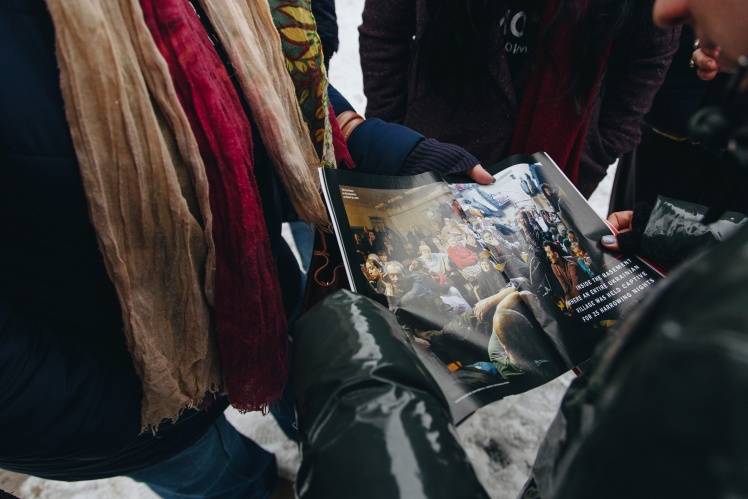 Journalists from the Public Interest Journalism Laboratory arrived to document the crimes immediately after the village was liberated. They prepared and published an article in Time magazine.