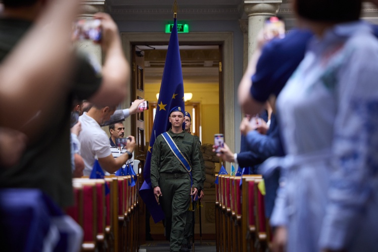 Plenary session of the Verkhovna Rada, July 1, 2022.