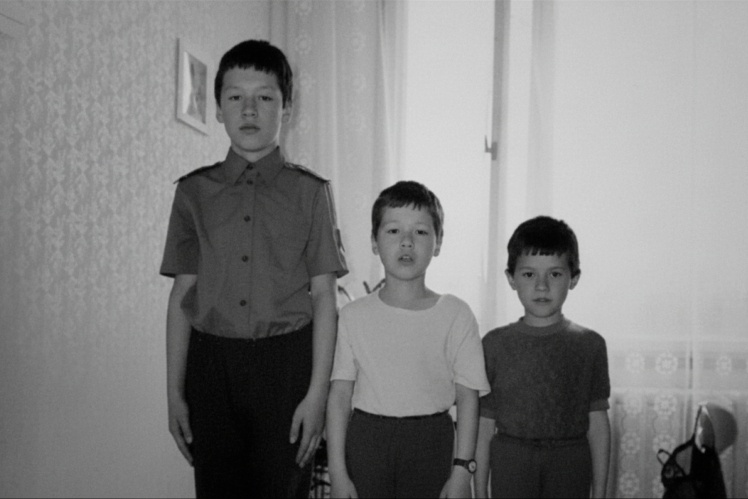 Зліва направо: Хаято, Томіо й Осаму Окамура.