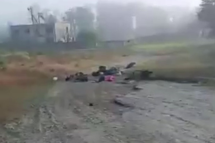 Загиблі внаслідок російської міни.