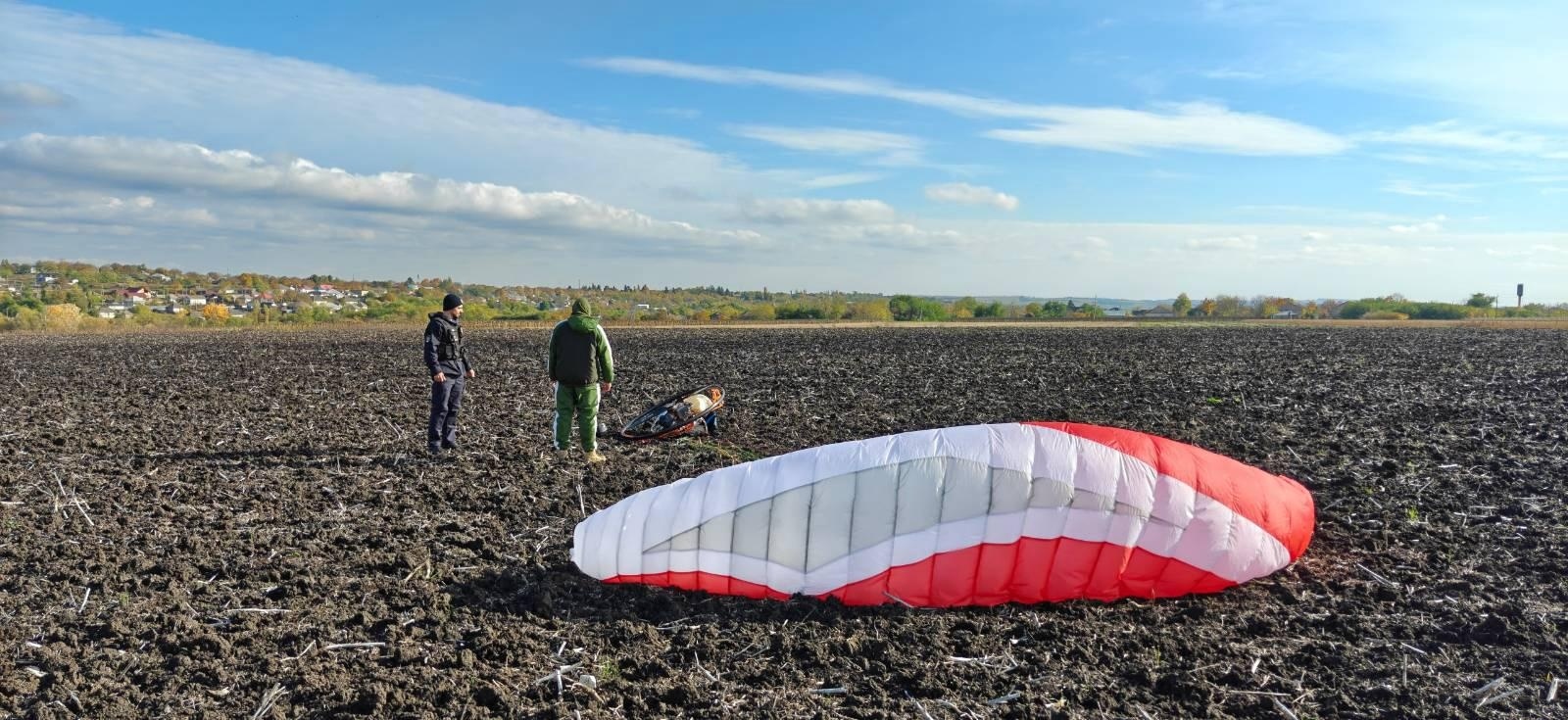 Ukrainian illegally crossed the border with Moldova on a paraglider