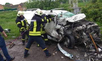 Бригада «Укренерго» розбилась у ДТП на Тернопільщині. Загинули четверо працівників