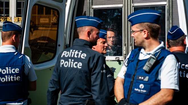 В Брюсселе задержали более 50 ультаправых из-за запрещенного марша