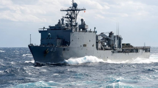 В Черное море вошел десантный корабль морской пехоты США