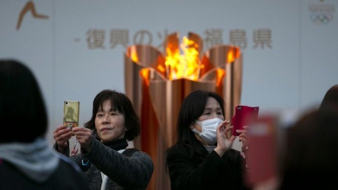 В Японії стартувала естафета олімпійського вогню