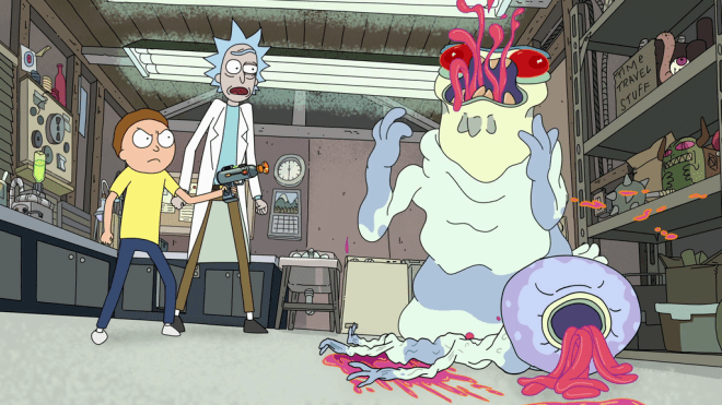 Студент-фармаколог знущається над «сміттєвими» науковими журналами. Він опублікував статтю про боротьбу з галактичними паразитами з серіалу «Рік і Морті»