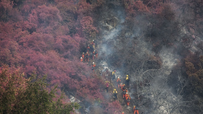 Каліфорнійська пожежа дісталась Санта-Барбари, тисячі жителів евакуйовані