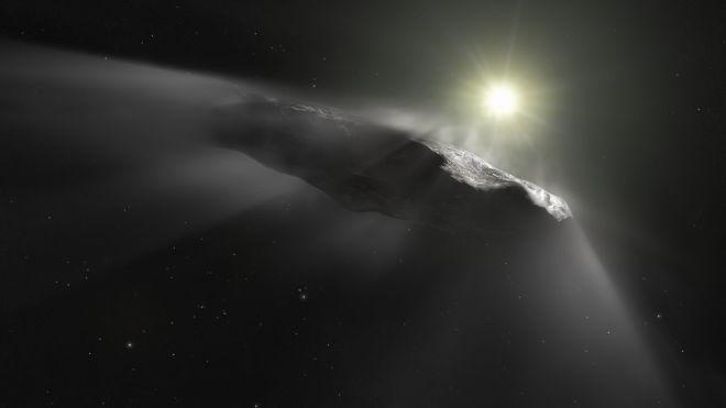 Астрономы выяснили маршрут астероида Оумуамуа. Он прилетел от звезды, похожей на Солнце