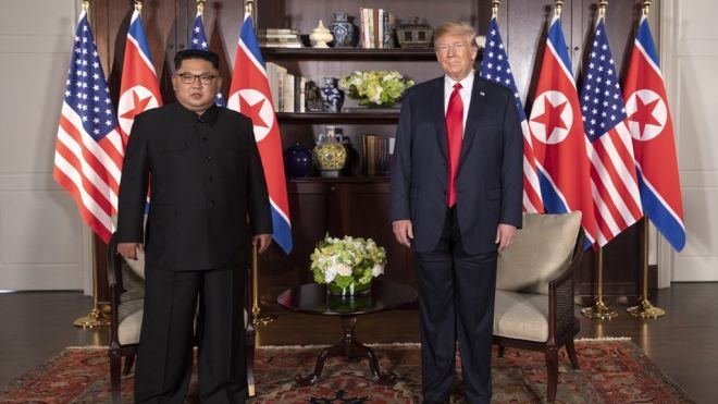 Ким Чен Ын советует не испытывать терпение КНДР, однако от встречи с Трампом не отказывается