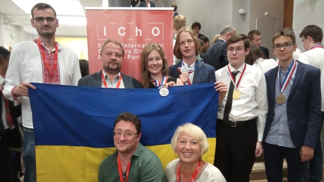 Українські школярі здобули чотири медалі на Міжнародній учнівській олімпіаді з хімії