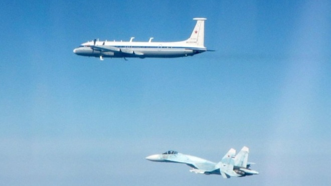 Над Эстонией британские истребители дважды перехватывали российские Ил-22 и Су-27