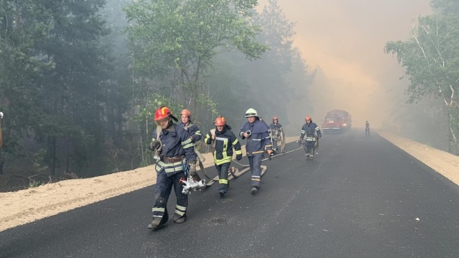 Пожар в Луганской области: один человек погиб, уничтожены 110 домов