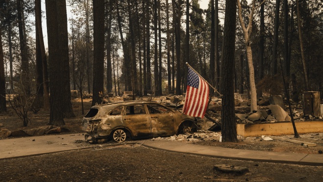 У Каліфорнії 59 осіб стали жертвами лісових пожеж, 130 — вважаються зниклими безвісти