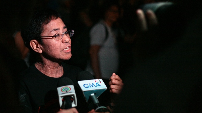 В Филиппинах снова арестовали журналистку Марию Рессу, которая критикует президента Дутерте