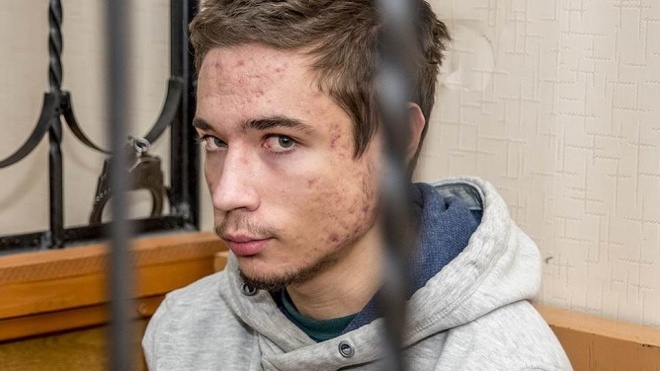 У Росії політвʼязню Грибу викликали швидку в суд. Він скаржився на дуже сильний біль