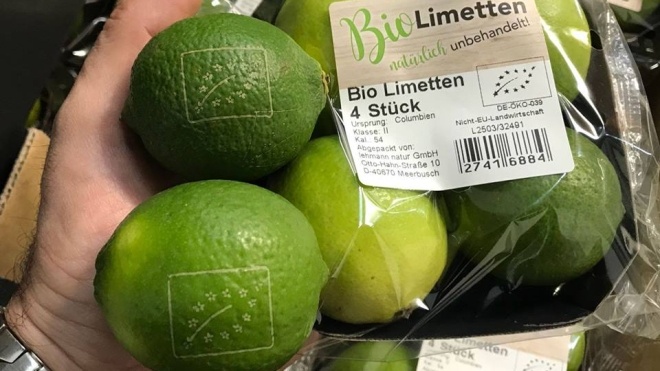 В Австрії овочі та фрукти почали маркувати лазером, щоб зменшити кількість сміття