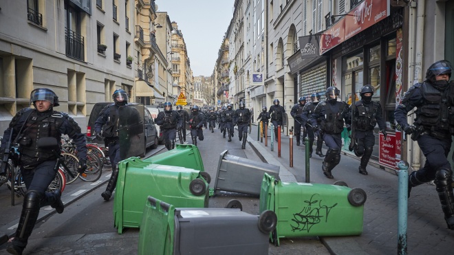 Протесты «желтых жилетов» в Париже: задержан 31 активист