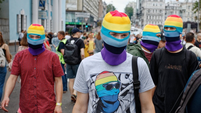 В Киеве прошел Марш равенства: участников было много, противников — мало. Короткий репортаж (и много фото)