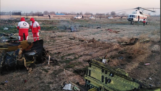 Україна направляє до Ірану фахівців для ідентифікації загиблих у катастрофі Boeing 737-800