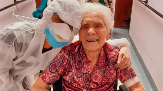 104-річна італійка стала найстарішою людиною в світі, яка одужала від коронавірусу