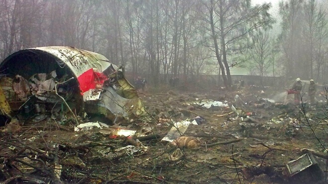 «Польское радио»: Причиной крушения президентского самолета под Смоленском стали взрывы